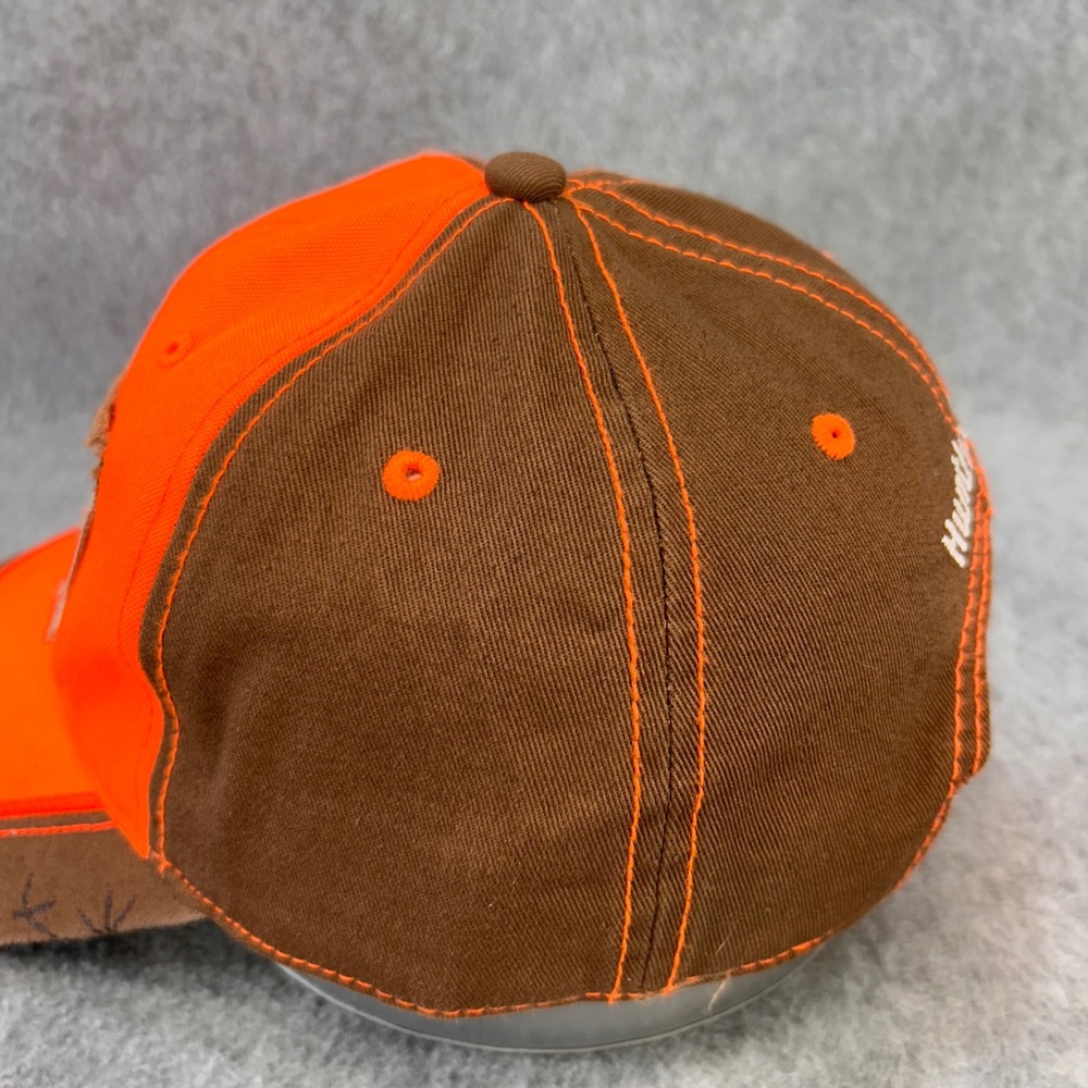 Rooster Rush South Dakota Mens Orange Brown EASW Hunting Hat Pheasant Patch OSFM - Picture 4 of 11